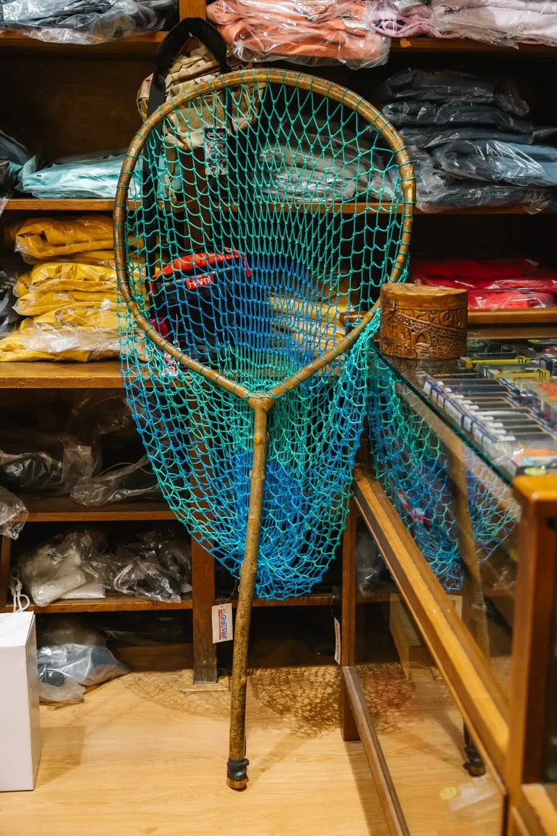 Tienda de caza y pesca en cangas de Onís